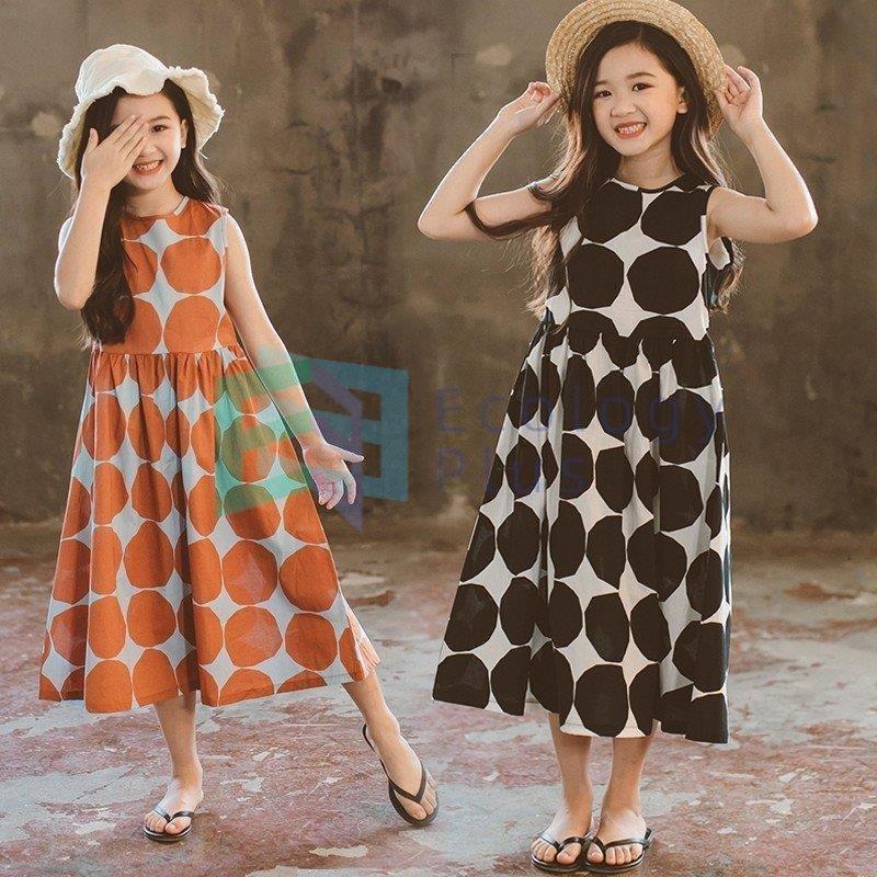 セール キッズ お出かけ シューズ ワンピース ベビー服 ガールズ 水玉ワンピース 女の子 ノースリーブ 夏 ドット柄 水玉 子供服 Aライン 半袖 Sale 87 Off