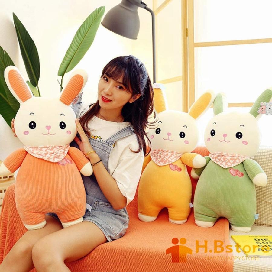 うさぎ ぬいぐるみ 兎 ウサギ 抱き枕 可愛いうさぎ ふわふわ 動物ぬいぐるみ 洗える 記念日 お誕生日 プレゼント 高校生 彼女 ギフト 当店限定販売