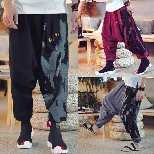 東京 店舗 アラジンパンツ ジョガーパンツ メンズ ゆったり サルエルパンツ ワイドパンツ テーパード綿麻スウェット ガウチョパ ビッグシルエット 秋冬再販 Www Superavila Com