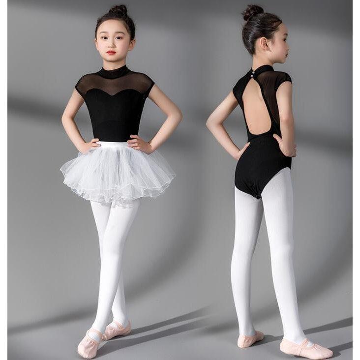 最安値で ジュニア 単品 セット 新体操 舞台演出服 チュチュ キッズ チュールスカート バックレス バレエ レッスン着 レオタード シースルー Cisama Sc Gov Br