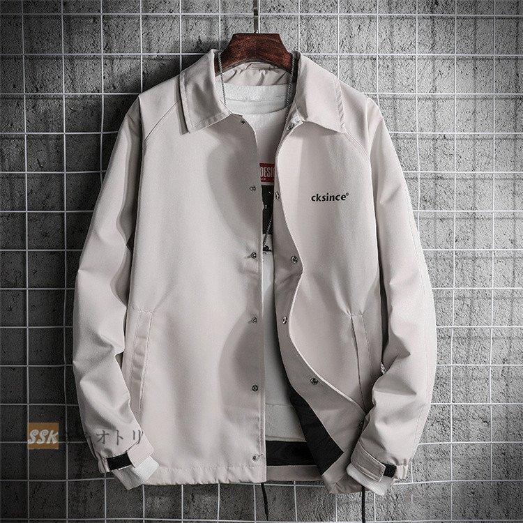 秋冬 メンズファッション コーチジャケット ブルゾン ジャケット 秋服 ジャンパー アウター メンズ カジュアル