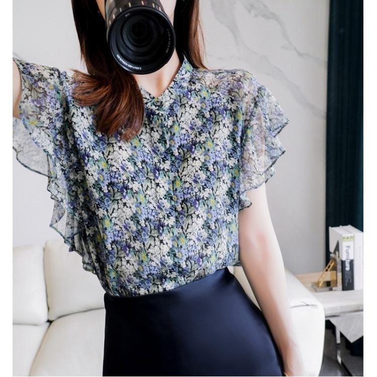経典ブランド 40代 春夏新作 フレア 上品 ブラウス 半袖トップス シャツ30代 大人 ゆったり 50代 通勤ol 花柄 レディース オシャレブラウス 五分 七分袖 サイズ Xxl Aduresourcecenter Com