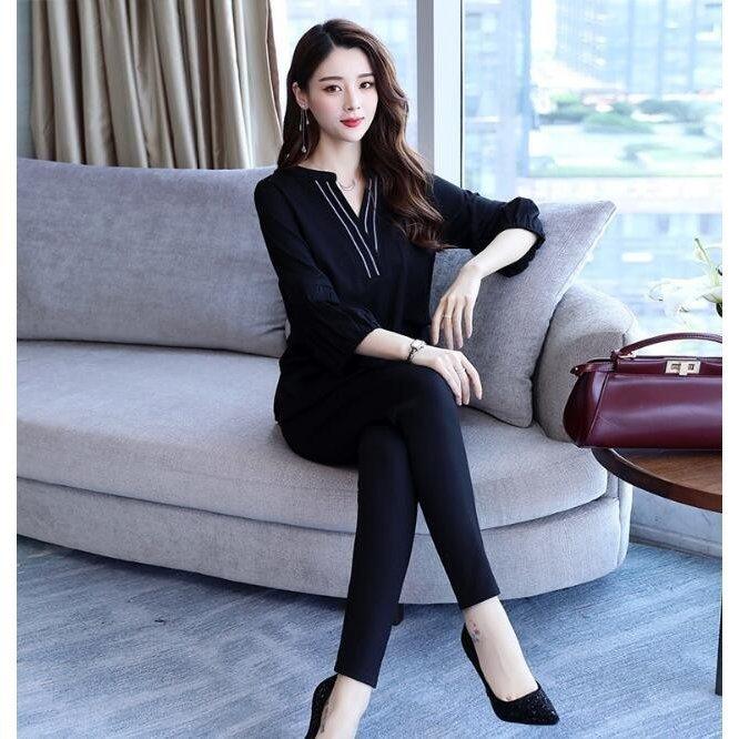 クーポン対象外 セットアップ ルームウェア ブラウス スウェット カジュアル 春夏秋 サルエル 七分袖 体型カバー 代30代40代50代 パンツ ゆったり 大きいサイズ セットアップ サイズ 3xl Www Fattoriabacio Com