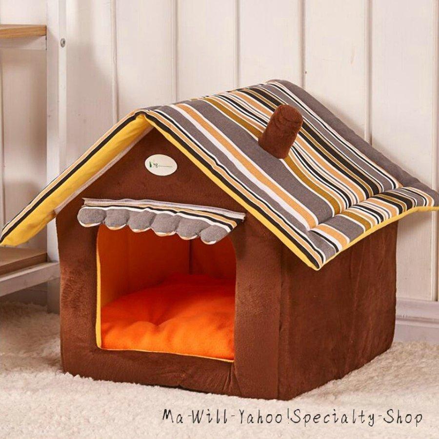 ペットハウス 冬 中小型犬 猫用 ペットベッド 三角屋根 折りたたみ 室内用 小屋 クッション付き 犬ベッド 猫ベッド かわいい ぐっすり眠れる Lmz Ccxw ハッピーハッピーストア 通販 Yahoo ショッピング
