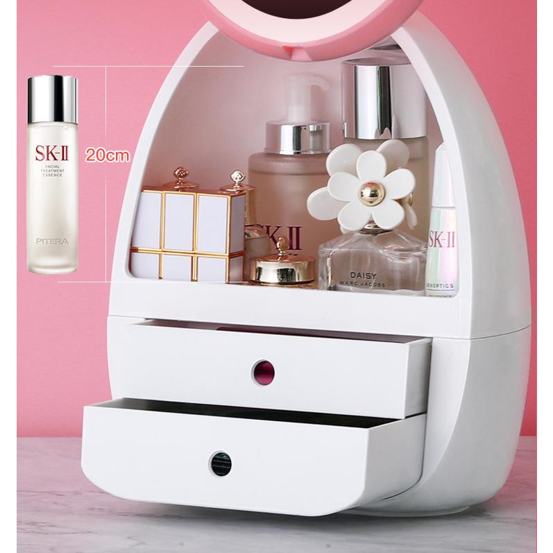 メイクボックス コスメ収納 人気 化粧品 収納 化粧品ケース コスメ 美容 メイク道具 小物収納ボックス 大容量 無段階明るさ調節 Zxy Storage 2 ハッピーハッピーストア 通販 Yahoo ショッピング