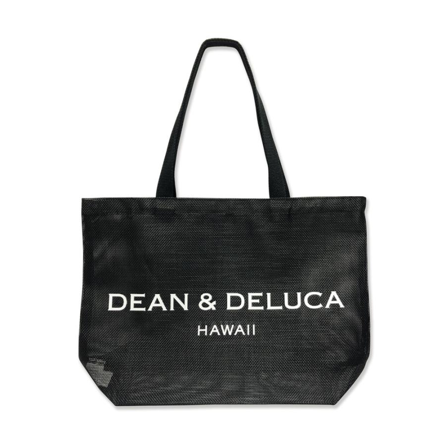 DEAN & DELUCA HAWAII ディーン＆デルーカ ハワイ限定 トートバッグ メッシュトートL 【BLACK ブラック】MESH TOTE LARGE ハワイ直輸入【正規品】｜happyhawaii｜02