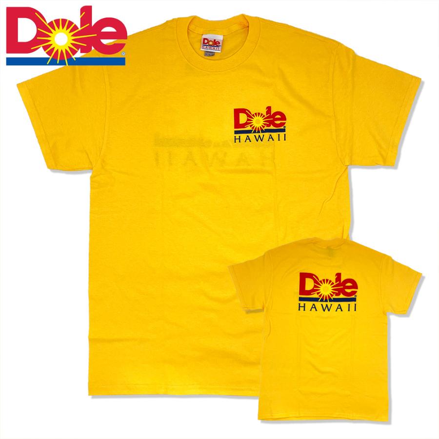 ドール・ハワイ Tシャツ ハワイ直輸入【Tシャツ02 イエロー】バック
