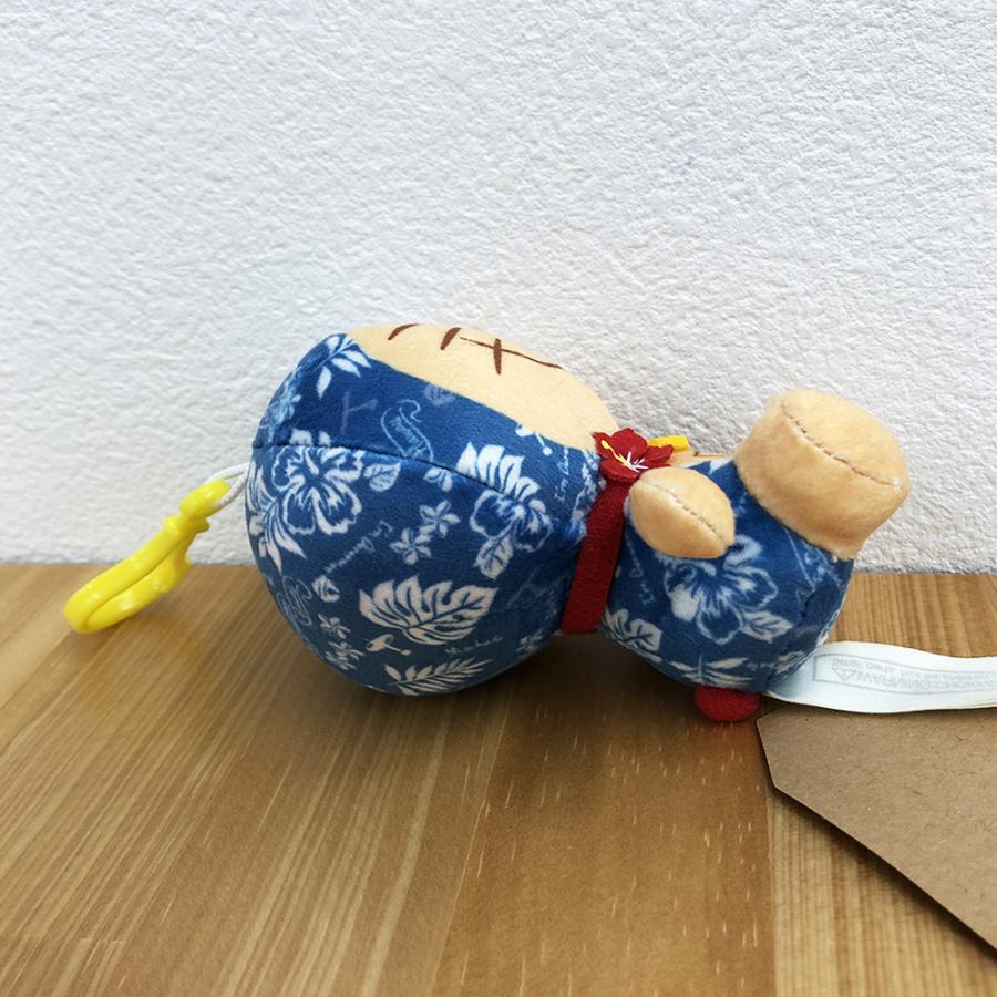 ドラえもん キーホルダー ぬいぐるみ 日焼けドラえもん ハワイアン雑貨
