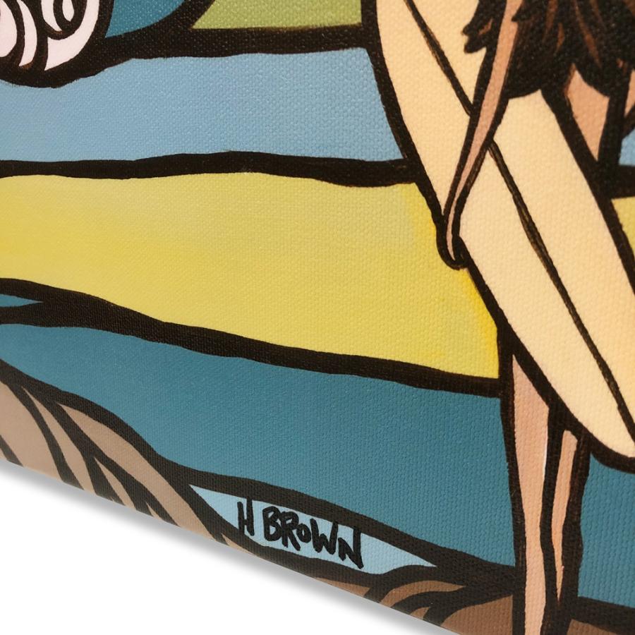 ヘザーブラウン ジクレー キャンバスプリント 絵画 レディスライド