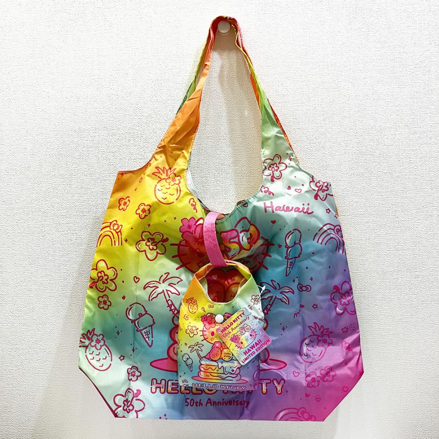 ハローキティ ハワイ限定 ハワイアン雑貨 ハワイ雑貨 エコバッグ