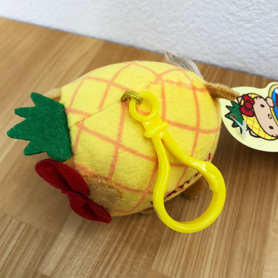 ハローキティ キーホルダー ぬいぐるみ 日焼けキティ ハワイアン