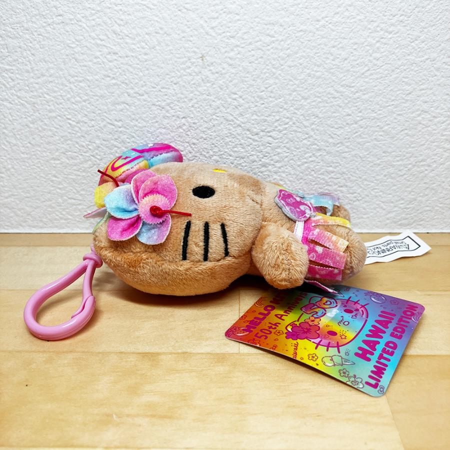 ハローキティ ハワイ雑貨 キーホルダー 日焼けキティ ハワイアン雑貨