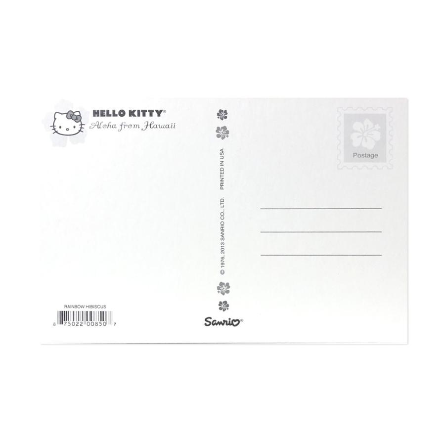 ハローキティ ハワイアン雑貨 ハワイ限定 ハワイ直輸入 ハガキ【Hello