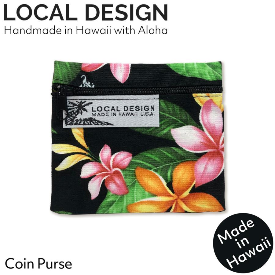 ハワイアン雑貨 ハワイアンファブリック ハワイアンポーチ コスメポーチ Local Design ローカルデザイン 【コインパース01】ハワイ