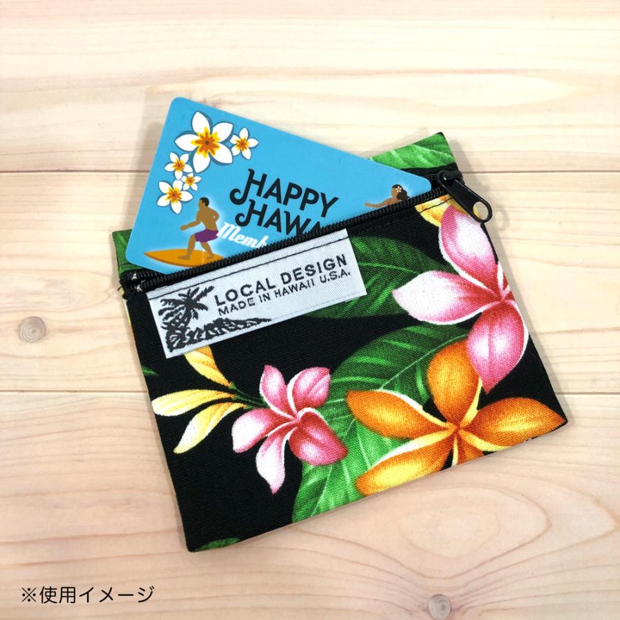 ハワイアン雑貨 ハワイアンファブリック ハワイアンポーチ コスメポーチ Local Design ローカルデザイン 【コインパース01】ハワイ
