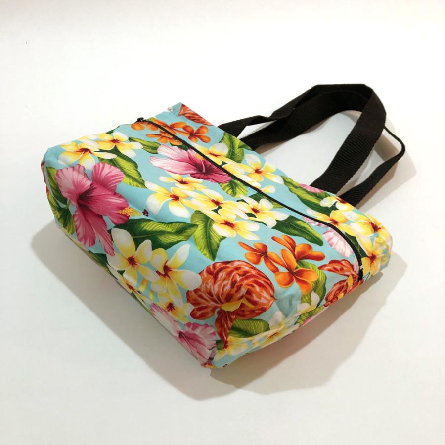 ハンドメイド　ハワイアンバッグ ハワイアンキルト バッグ 完成品 ハンドメイド トートバッグ