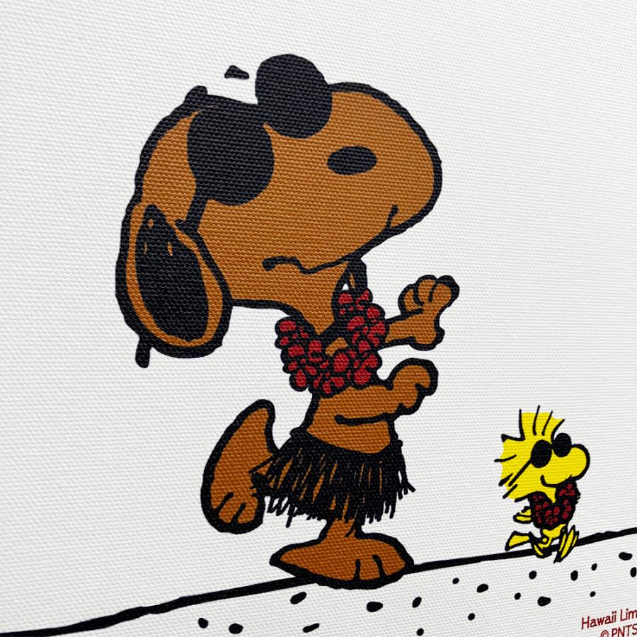 モニホノルルの日焼けスヌーピー　キャンバス　アート モニ moni 日焼けスヌーピー ハワイ キャンバスアート SNOOPY