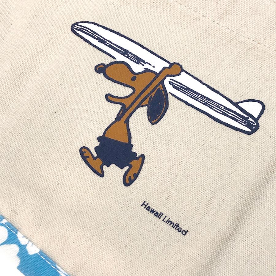 SNOOPY ハワイ限定 日焼けスヌーピー トートバッグ【Blue SNOOPY ハワイ限定 日焼けスヌーピー トートバッグ【Blue