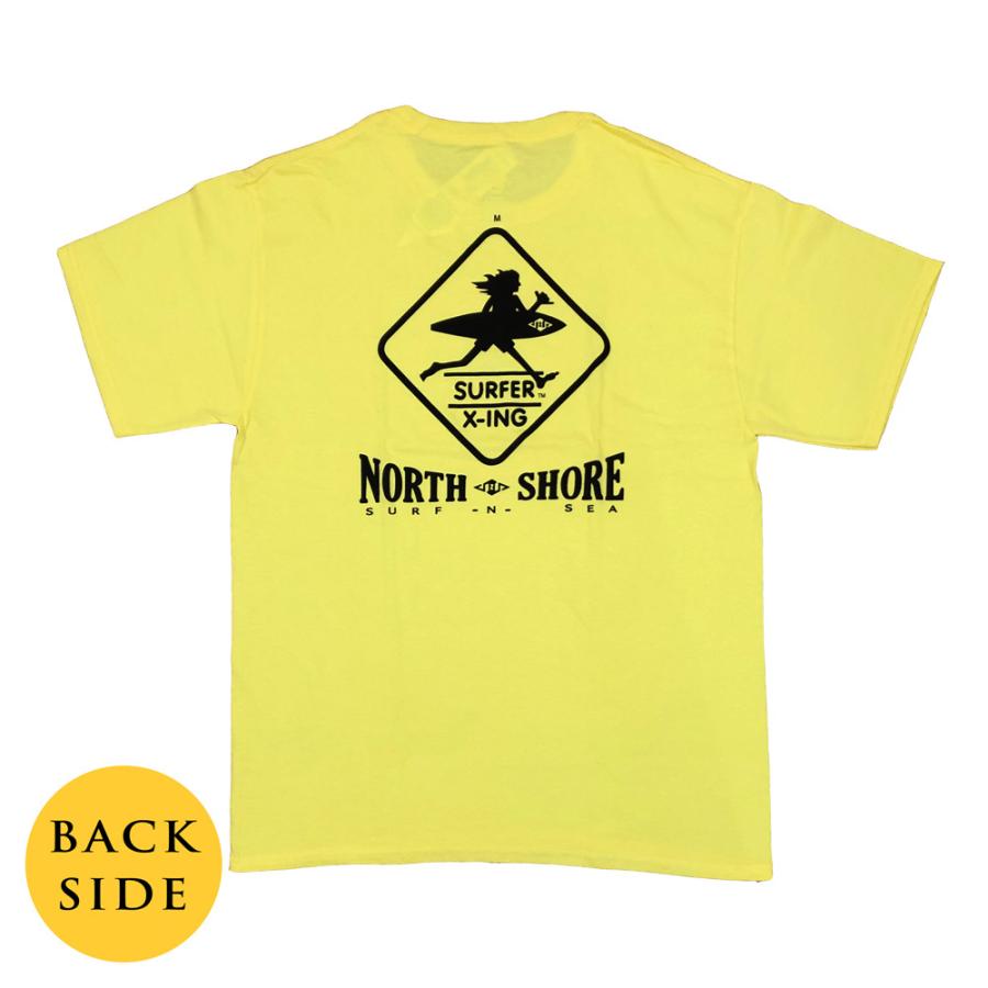 サーフンシー【Tシャツ7イエロー】Surf-N-Sea サーファークロッシング ユニセックスTシャツ サーフ ハワイ ハレイワ ノースショア ハワイ直輸入｜happyhawaii｜04