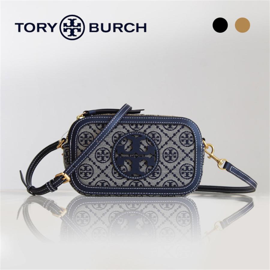 トリーバーチ TORY BURCH Tモノグラム ミラー ミニクロスボディバッグ 