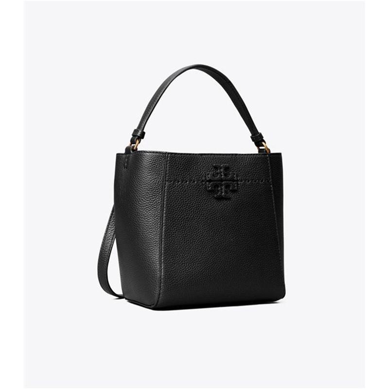 トリーバーチ TORY BURCH バケットバッグ バック 2WAY ブラック レディース MCGRAW SMALL 母の日 プレゼント｜happyheart｜02