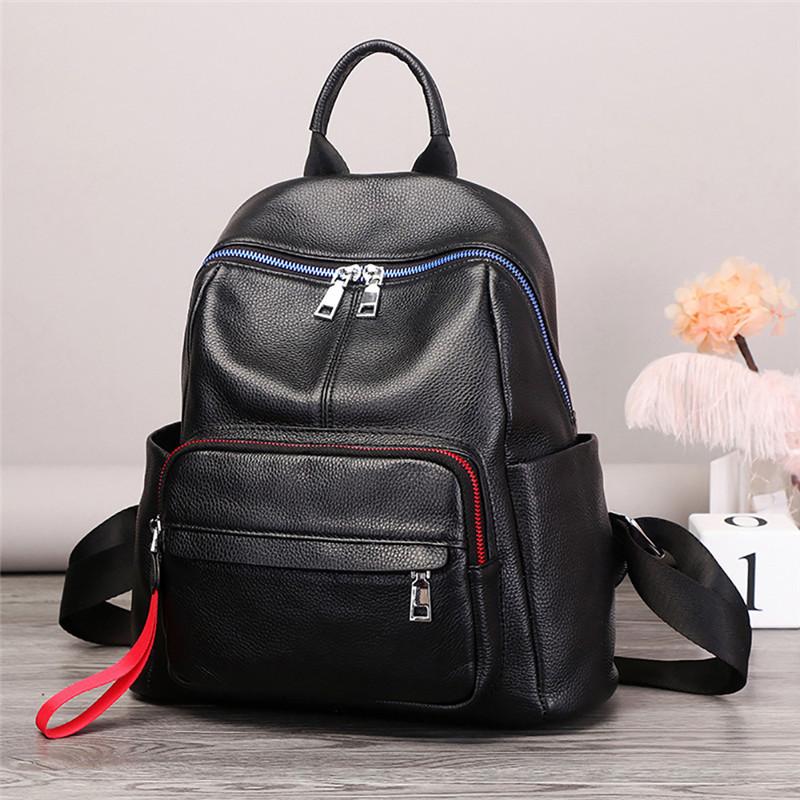 特価セールコーナー 本革 大容量 多機能 レザー リュックサック デイパック レザー レディース 対応 上質 好心情のリュック おしゃれ 大きめ 大人 リュック 便利 通学 通勤 Wファスナー シンプル 公式直販店