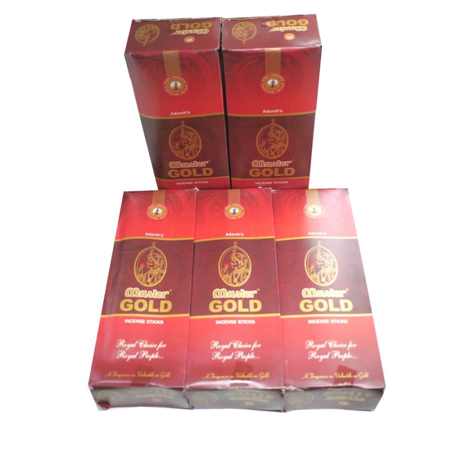 訳あり商品 インドのお香 マスターゴールド香 スティック 卸おまとめプライス5box 30箱 Adarsh Aromatics Master Gold Wantannas Go Id