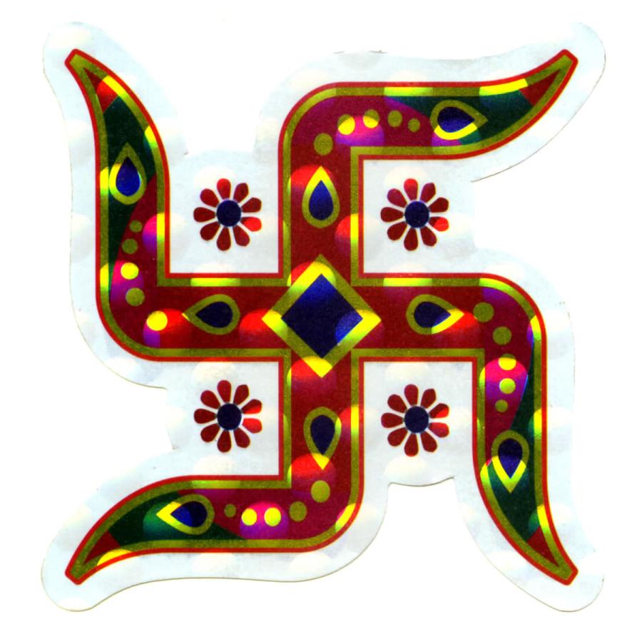 逆卍のレッドホログラムステッカー : HAPPYHOUR - 通販 - Yahoo