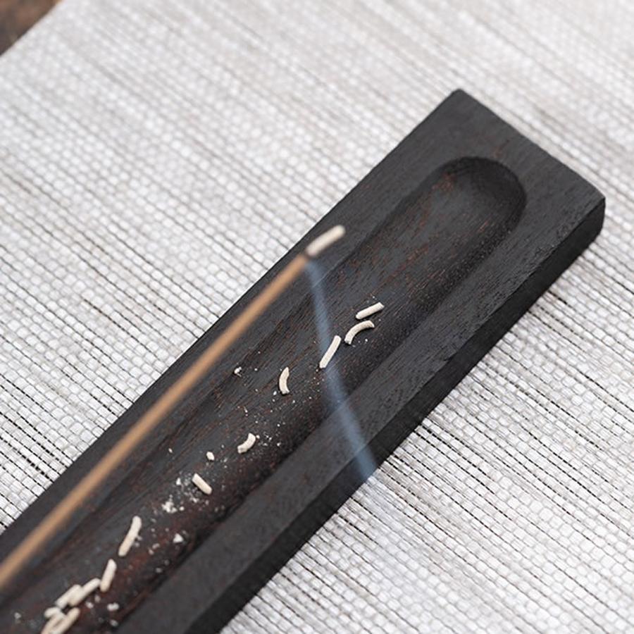 お香立て 木製 斜め 引っ掛け式 おしゃれ インセンスホルダー 浮かせる