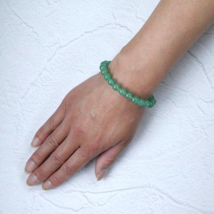 アベンチュリン インドヒスイ翡翠 AAA 8mm ブレスレット 天然石