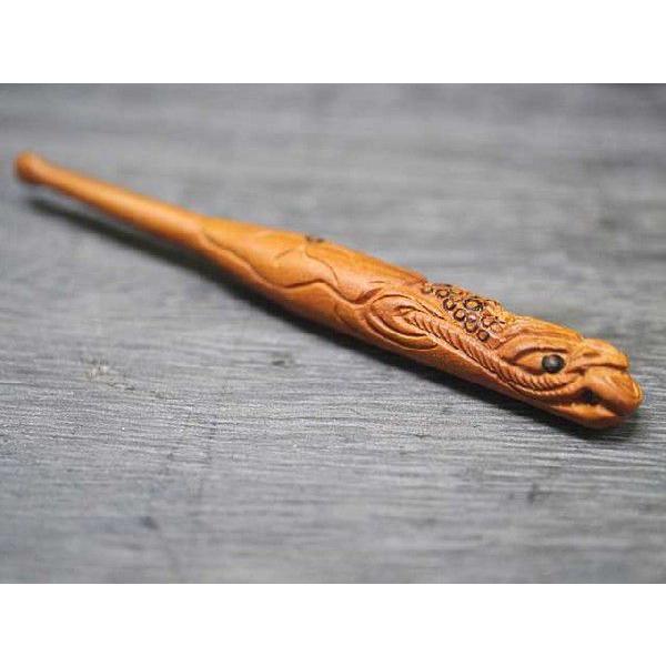 中国の白檀木工彫刻龍の耳かきその2 : HAPPYHOUR - 通販 - Yahoo