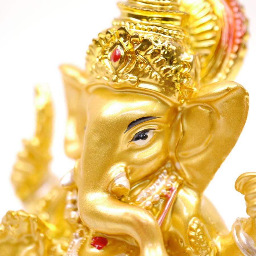 インドの神様ガネーシャの置物 カラフルバージョン28