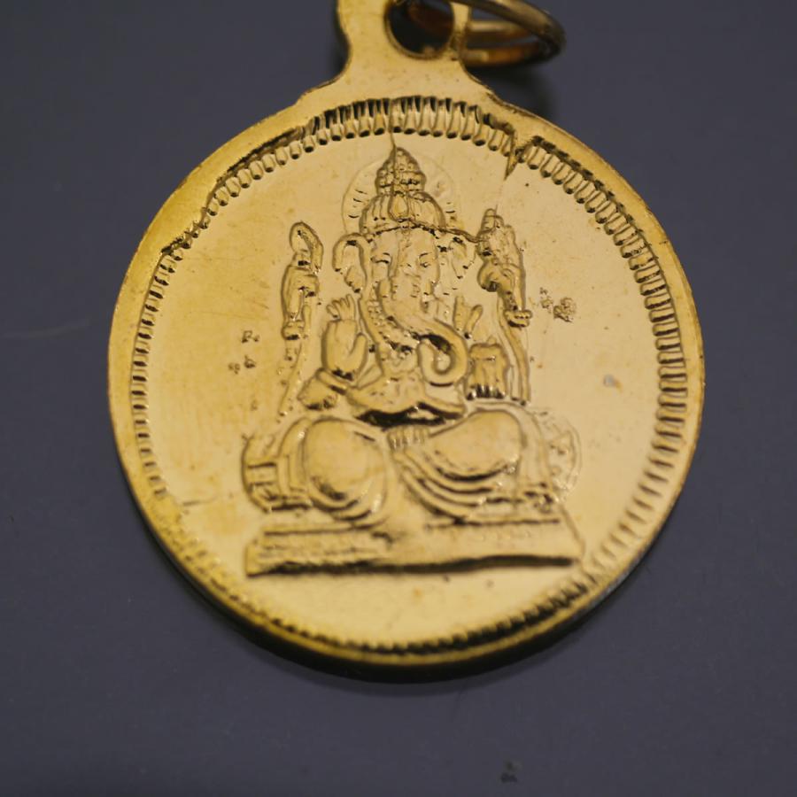 ガネーシャ 壁掛け オーナメント 3点セット 金属製 エスニック 重厚感