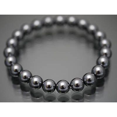 天然石 ヘマタイト ブレスレット 8mm 勝利の石 パワーストーン 健康 お守り HEM お守りにヘマタイト 8mm ブレスレット 天然石・パワーストーン