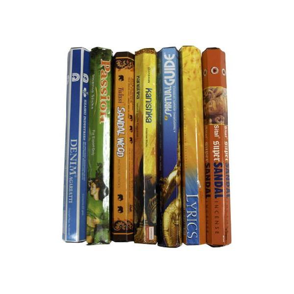 HEM お香セット ヘキサボックス30箱 30種類 ＆ボックス型お香付き