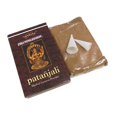 特価 インドの手作りパウダー香 パタンジャリ香 上品なスタイル PATANJALI NANDITA