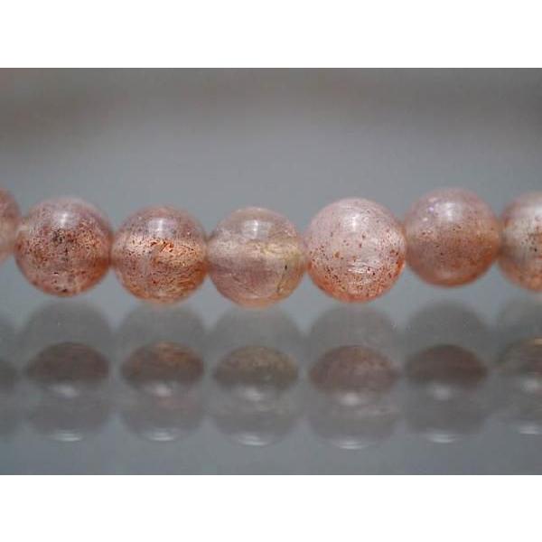 サンストーンAAA 5mm ブレスレット 天然石・パワーストーン