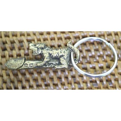 ヴィンテージタイの御守り置物虎男性器