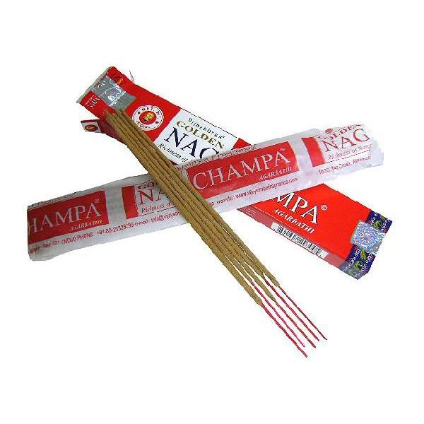 お香 ゴールデン ナグチャンパ香 VIJAYSHREE GOLDEN NAG CHAMPA インド