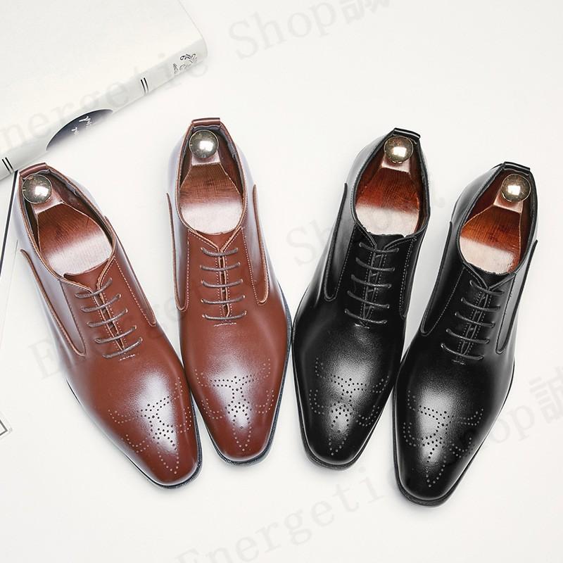 ビジネスシューズ メンズ 革靴 シークレット 結婚式 紳士靴 おしゃれ 軽量 気性 防滑 冬 Happy Energetic Shop誠 通販 Yahoo ショッピング