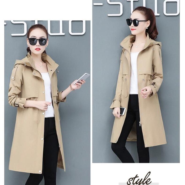 モッズコート レディース ミリタリー 春ライトアウター フード付き トレンチコート スプリングコート ブルゾン 大きいサイズ 18新作 Happyhukurou Outer152 Energetic Shop誠 通販 Yahoo ショッピング