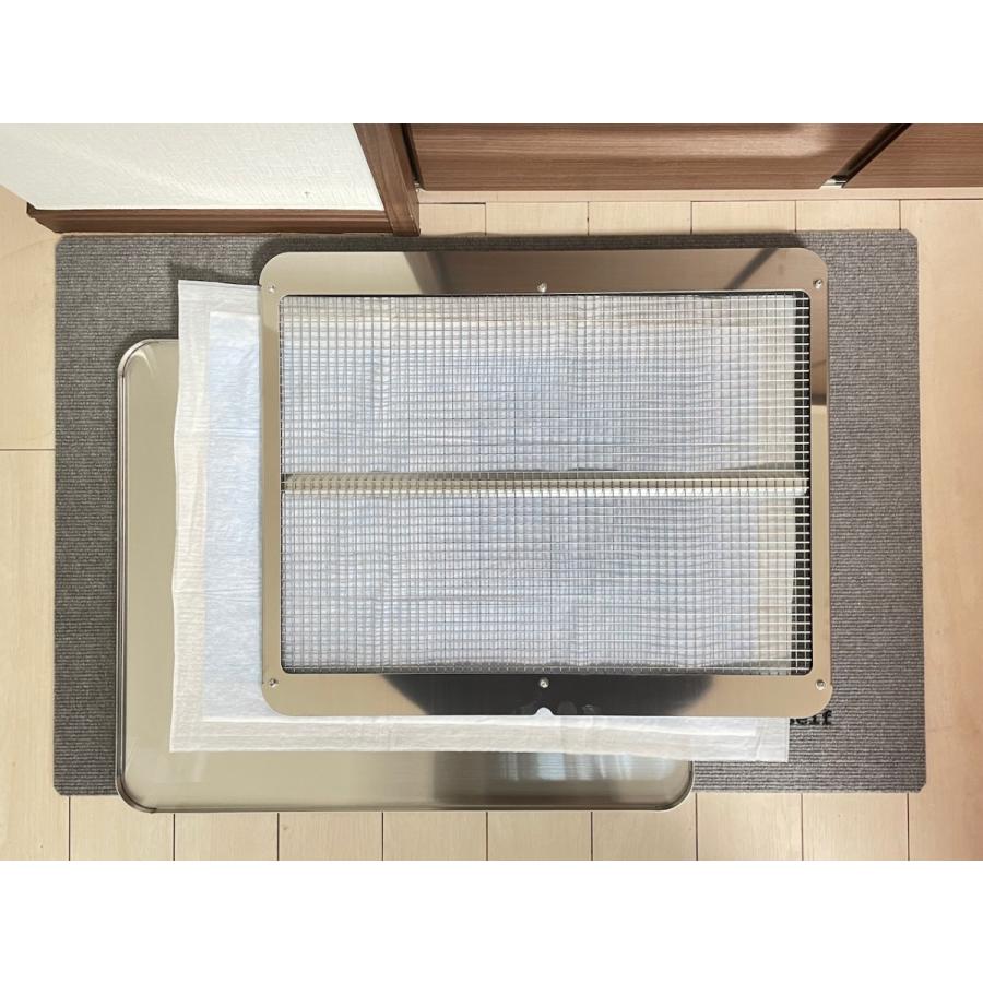 ステンレス おしゃれ 高級犬用トイレ リビング設置 おしゃれ トイレボードワイドサイズ Tc Wcbl Happyinuself Yahoostore店 通販 Yahoo ショッピング