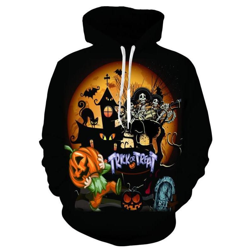 ハロウィン 仮装 大人 男女兼用 コスチューム ホラー スカル 骸骨 ガイコツ 頭蓋骨 パーカー フード付き パーティーグッズ 怖い スケルトン ガイコツ Cosfuny004 ハッピー ライフ ヤフー店 通販 Yahoo ショッピング