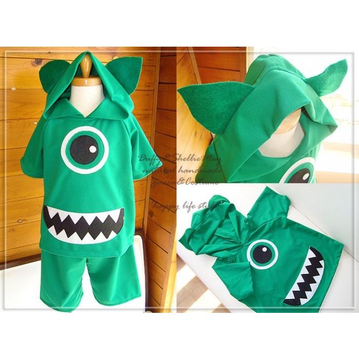 子供服 ゆうパケットｏｋ ハンドメイド キッズ モンスターズインク マイク 69kids ハロウィン 衣装 仮装 69kids ハッピーライフスタイル Nuinui 通販 Yahoo ショッピング