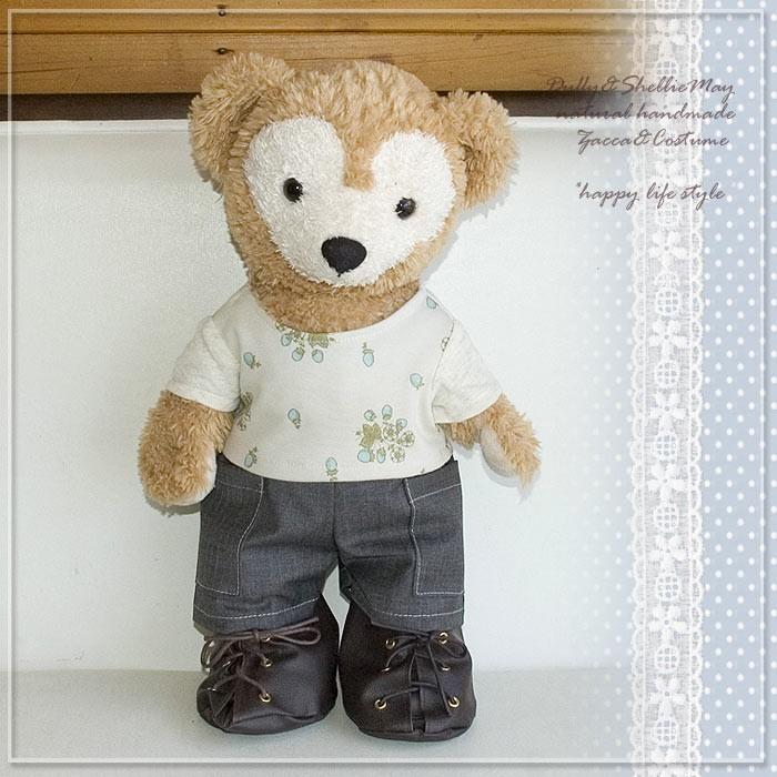 ダッフィーシェリーメイコスチューム ダッフィーハンドメイド Sサイズ