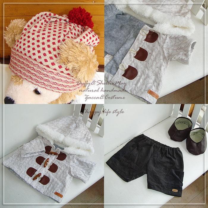 ディズニーシー　ダッフルコート　ダッフィー　シェリーメイ　コスチュームセット Disney ダッフィー*シェリーメイコスチューム・Mサイズduffy