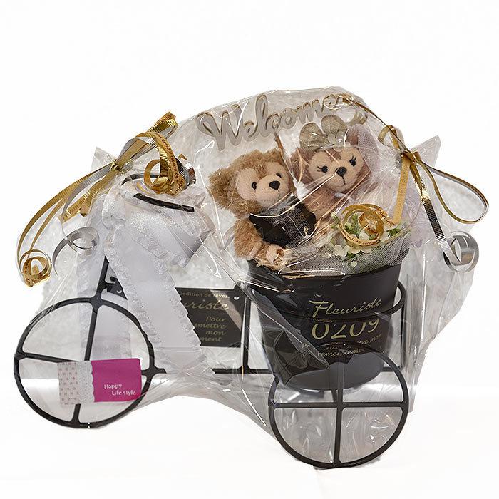 結婚祝い】【プロポーズ】【記念日】ダッフィーシェリーメイ 自転車