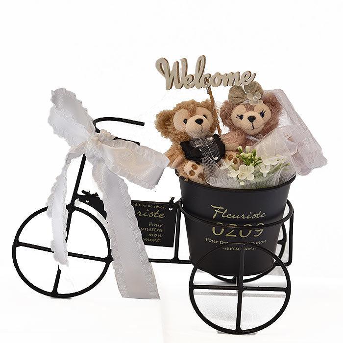 結婚祝い】【プロポーズ】【記念日】ダッフィーシェリーメイ 自転車