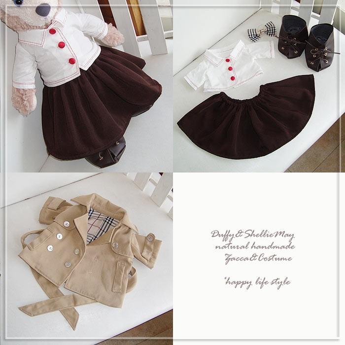 ダッフィー*シェリーメイコスチューム☆Sサイズ43cm☆オシャレな