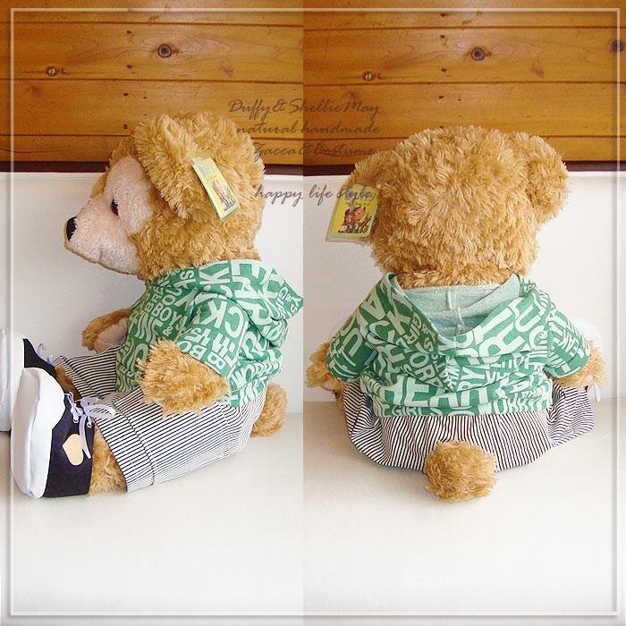 ダッフィー*シェリーメイコスチューム・Mサイズduffy☆グリーン